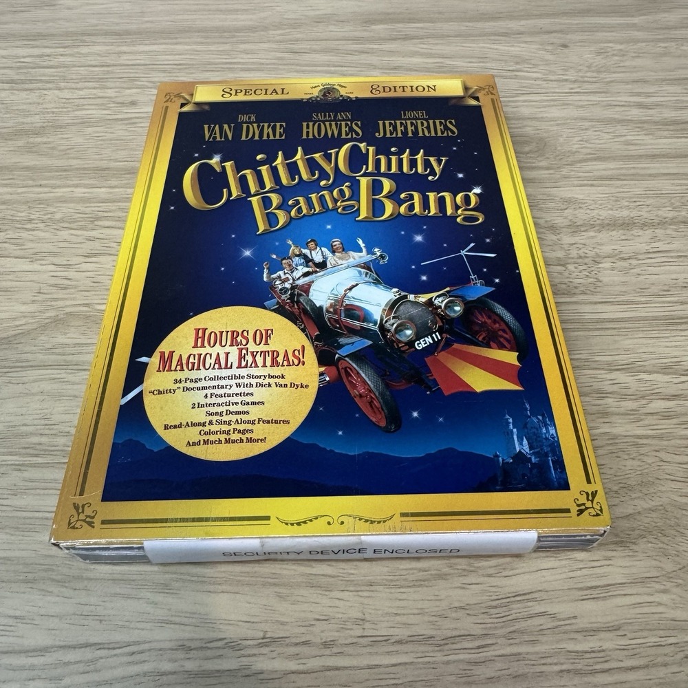 CHITTY CHITTY BANG BANG Special Edition 2 Discs + Book DVD Brand NEW Sealed